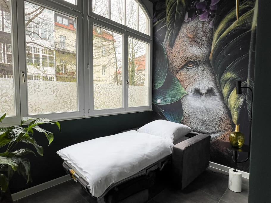 Exklusives Apartment Zoo Leipzig Buitenkant foto