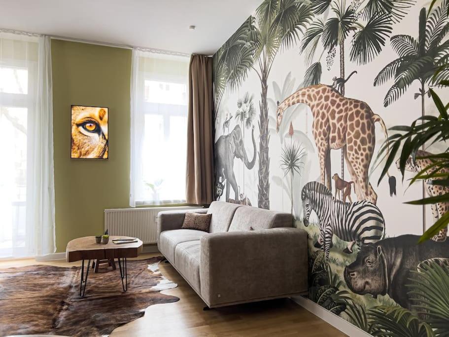 Exklusives Apartment Zoo Leipzig Buitenkant foto
